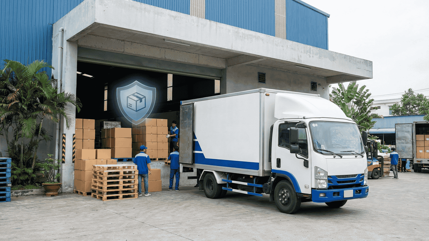 Bảo hiểm hàng hoá vận chuyển nội địa 1 Insurance Transported Image Product ND